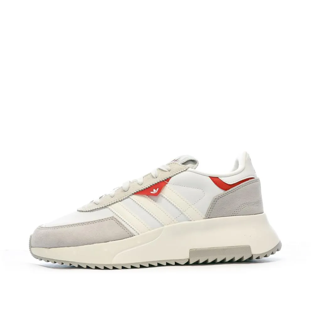 Baskets Beige/Blanche Homme Adidas Retropy F2