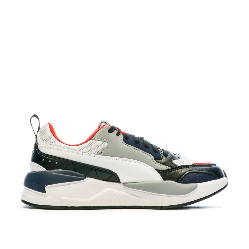 Baskets Blanche/Noir/Gris Homme Puma X-ray 2 Square