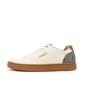 Baskets Blanches/Camel Homme Teddy Smith White Pu