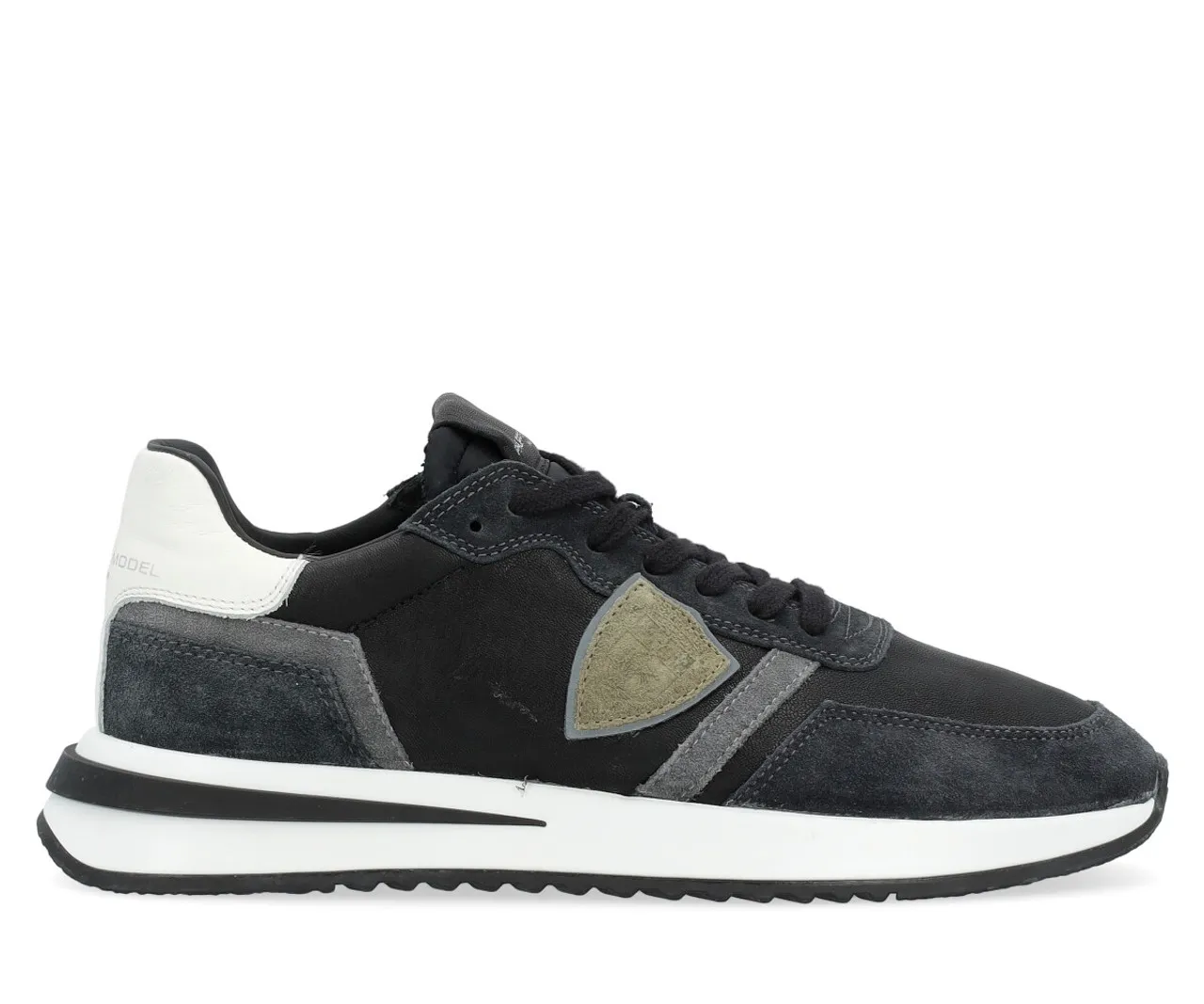 Baskets Philippe Model Tropez 2.1 en cuir noir