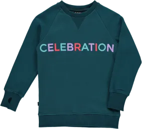 Birdz - Chandail celebration - vert quetzal 2 ans