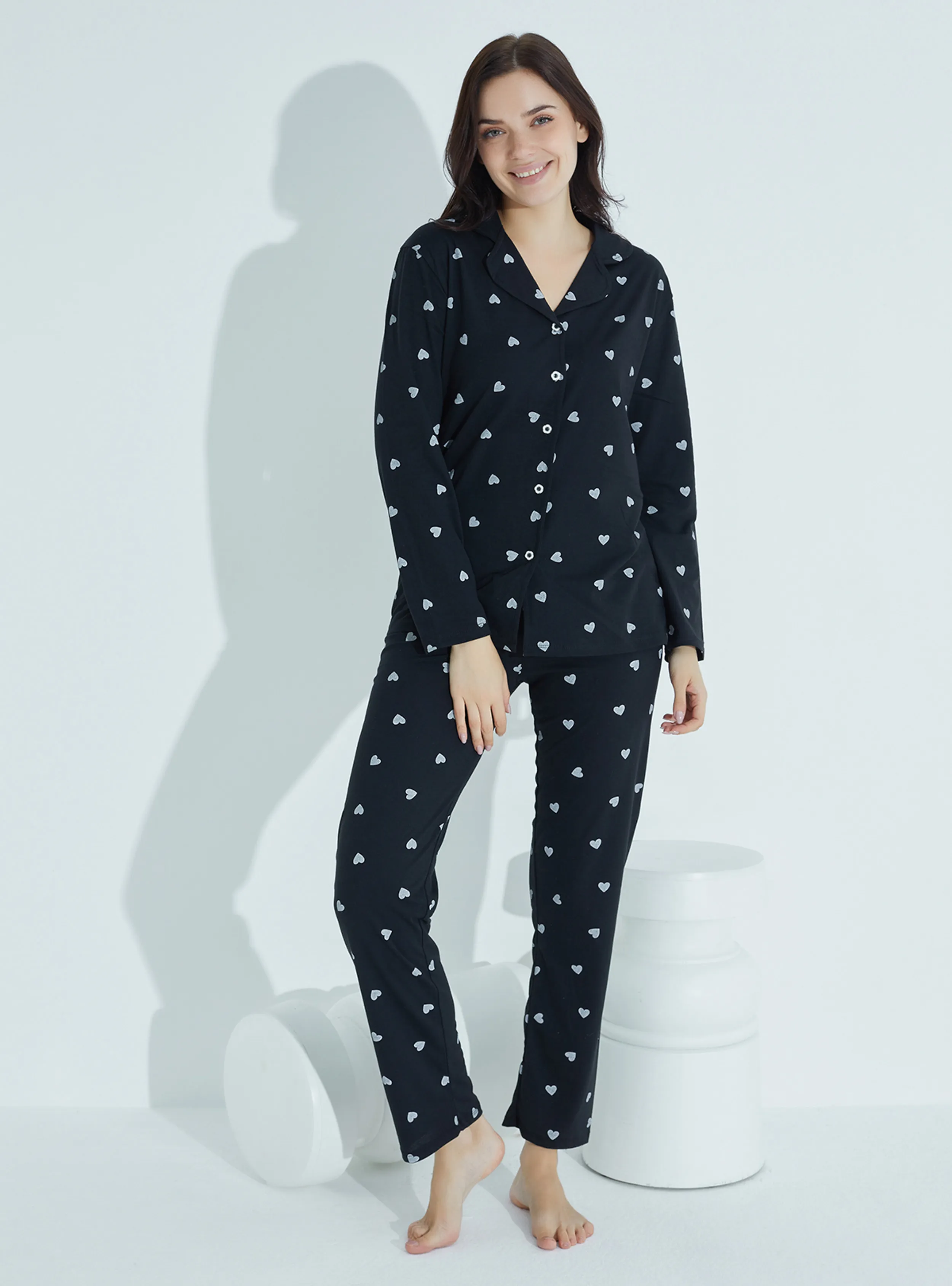 Black - Pyjama Set
