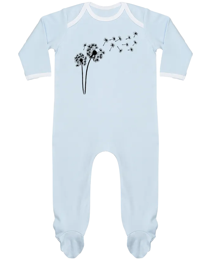 Body Pyjama Bébé Fleur de pissenlit par LAGUENY