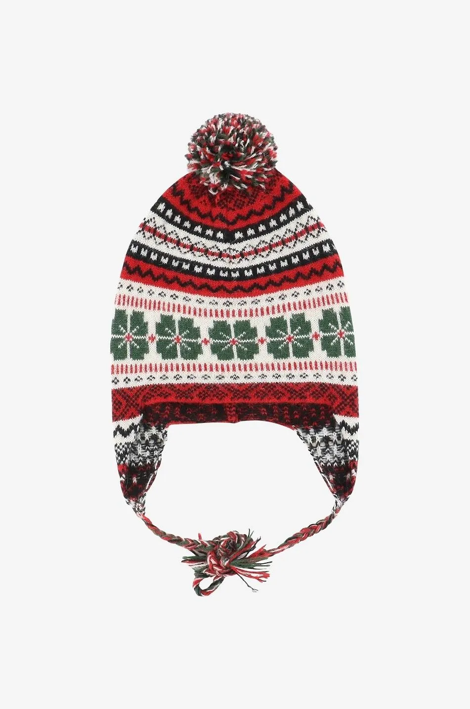 Bonnet en maille jacquard Bosso