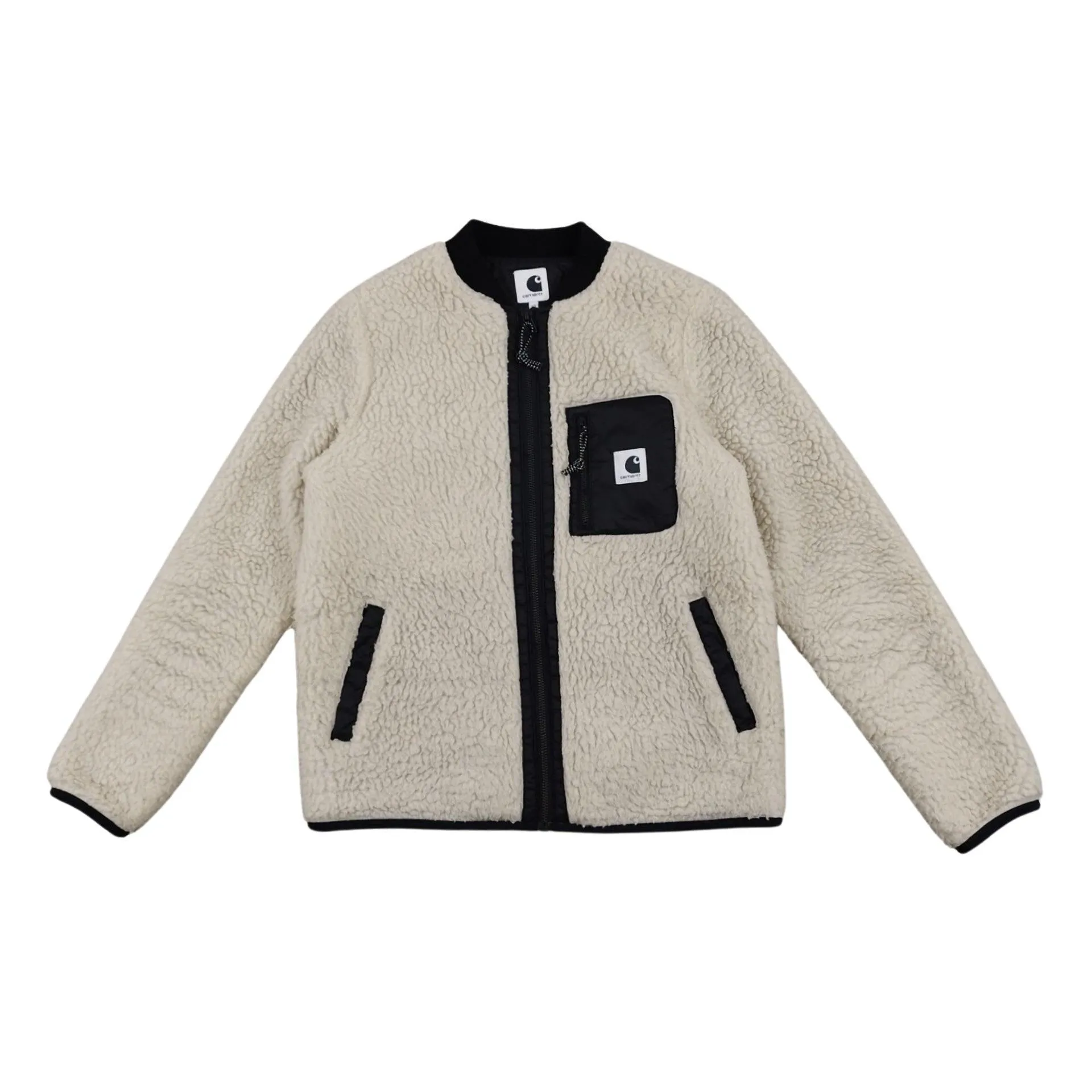 Carhartt - Polaire zippée crème taille XS