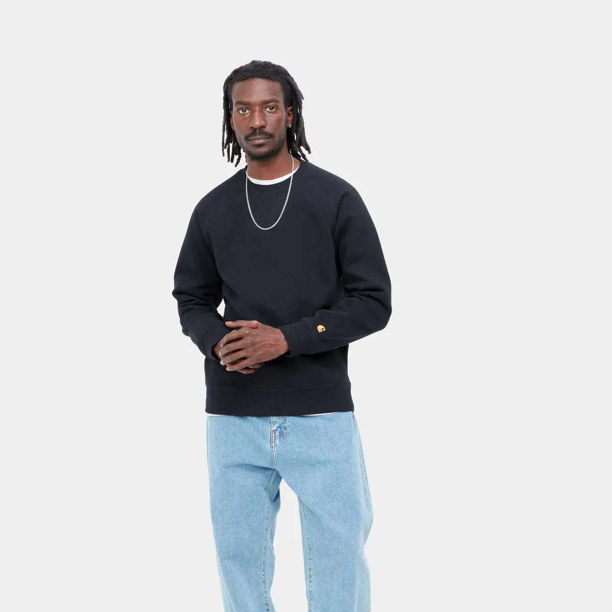 Carhartt WIP - Sweat épais marine