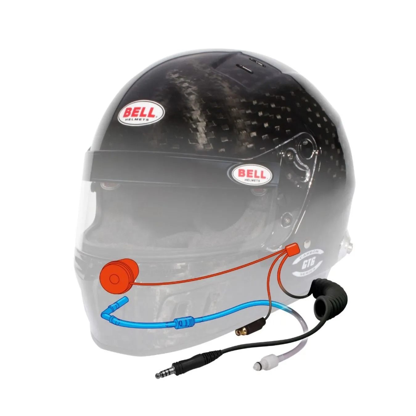Casque FIA intégral BELL GT6 RD Carbon FIA8859-2015