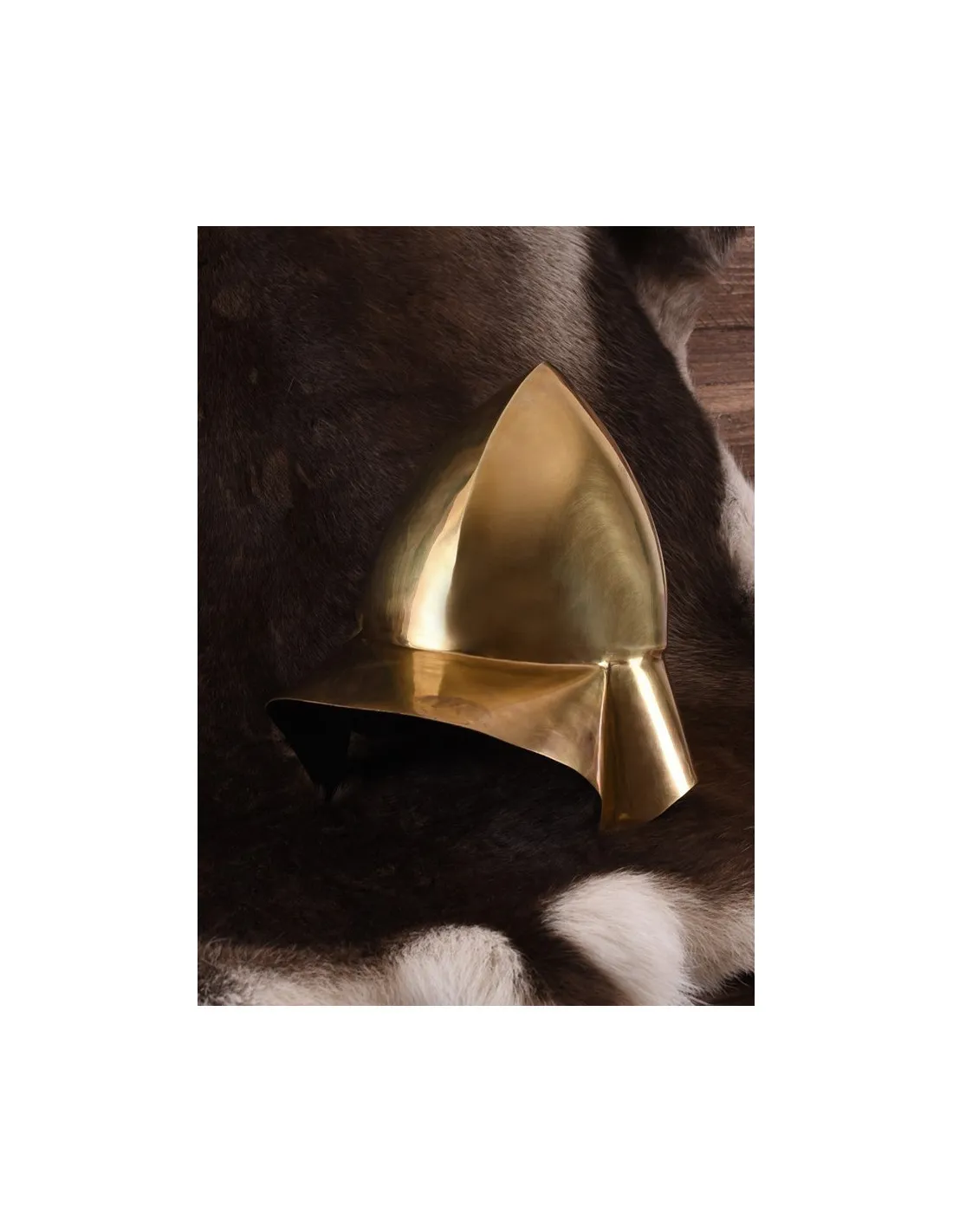 Casque grec boétien en laiton, S. IV BC ⚔️ Boutique Épées
