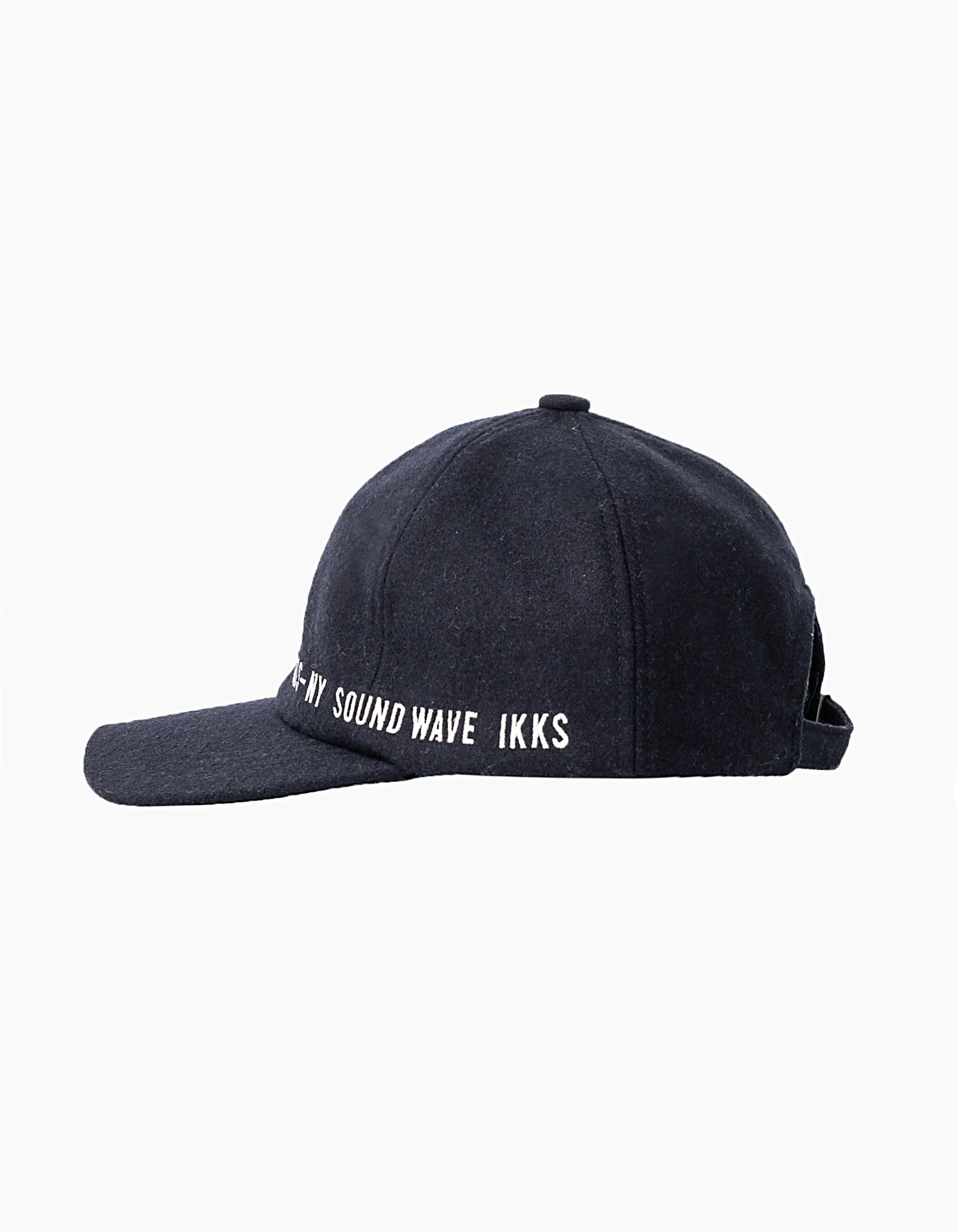 Casquette marine brodée Paris-NY Sound Wave IKKS Homme