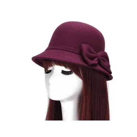 Chapeau cloche luxe