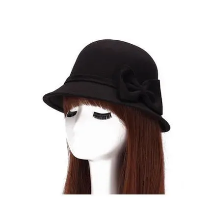 Chapeau cloche luxe