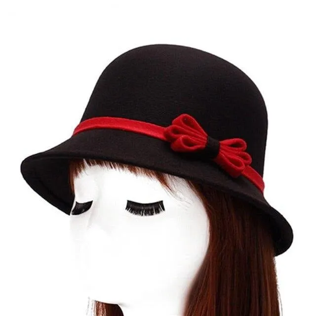 Chapeau Fedora cloche