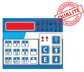 Clavier décrochage parlor star boumatic 3558325