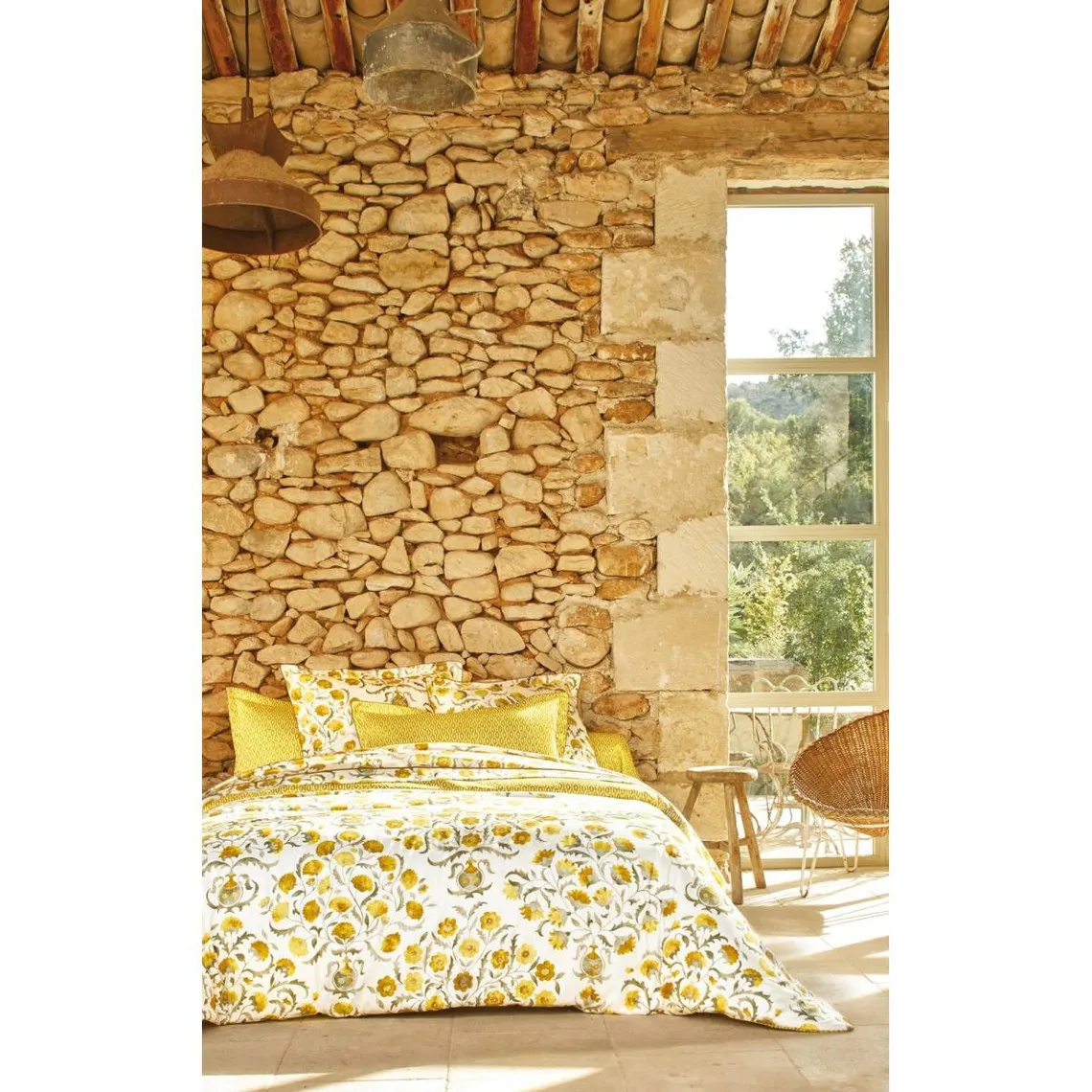 Drap Biais Replie Miel  | 3 Suisses