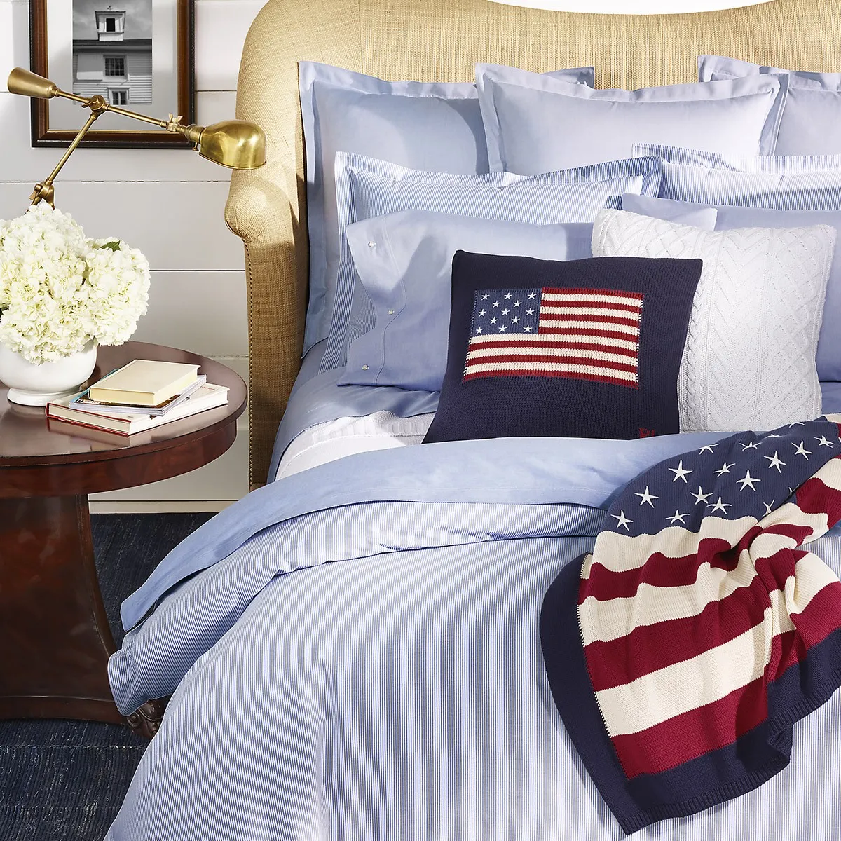 Drap plat Oxford