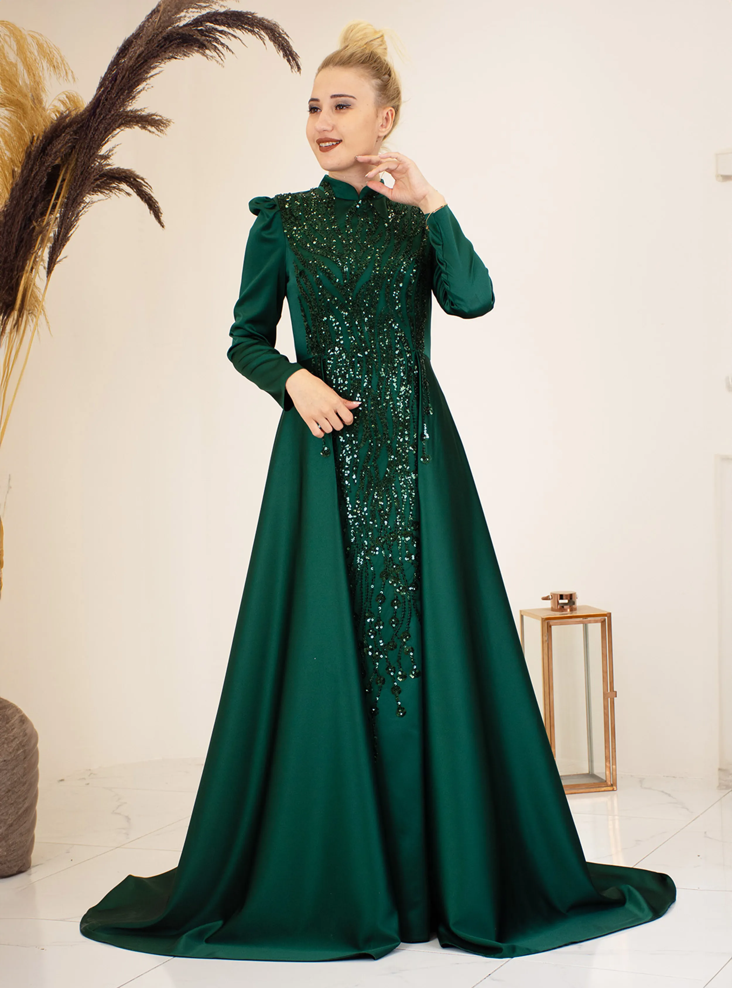Emerald - Modest Evening Dress