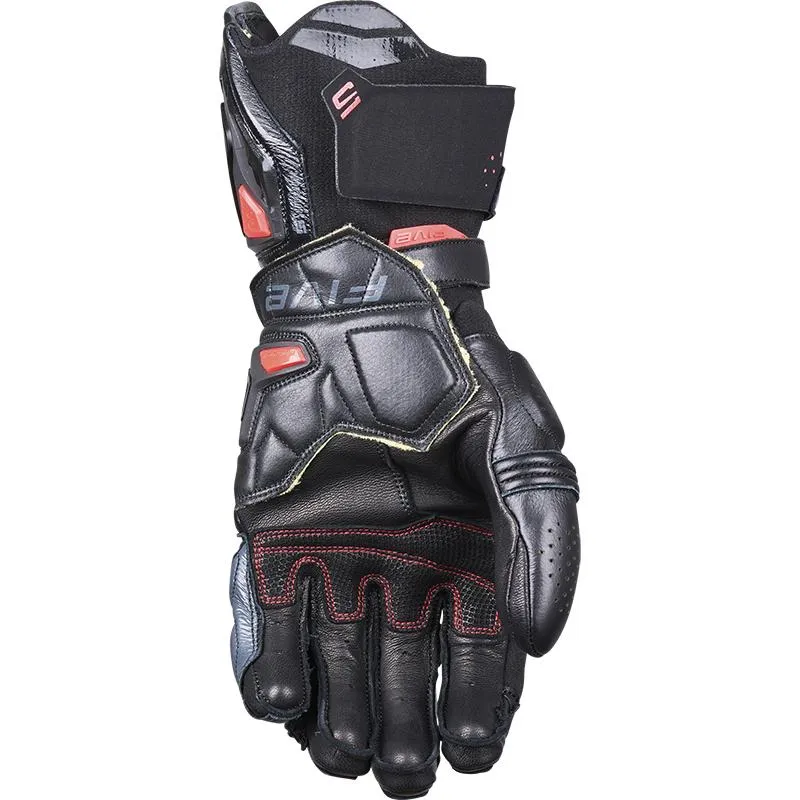 Gants RFX1 EVO FIVE noir/gris foncé - MAXXESS.FR, Gants moto racing