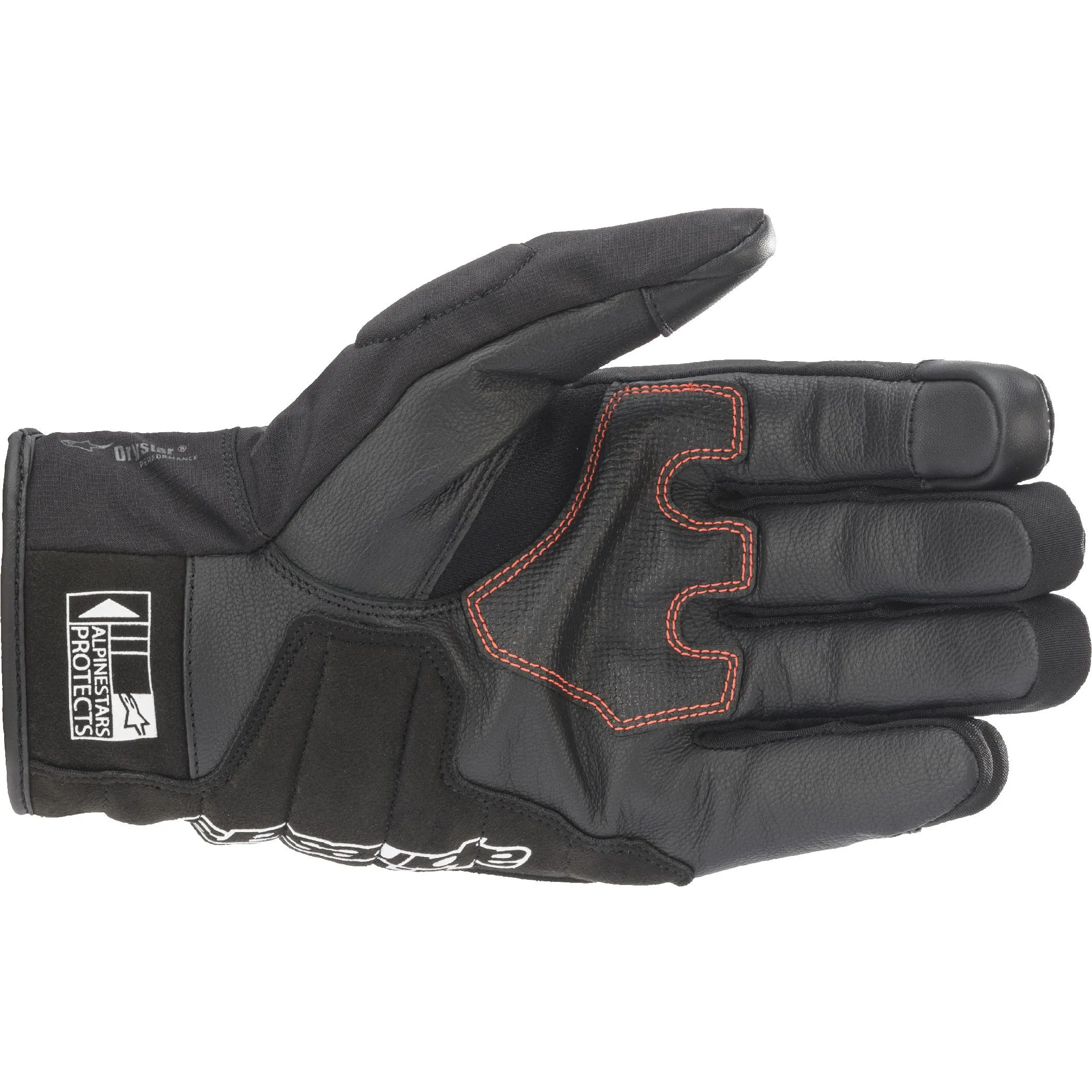 Gants SMX Z DRYSTAR ALPINESTARS noir/rouge - MAXXESS.FR, Gants moto mi-saison