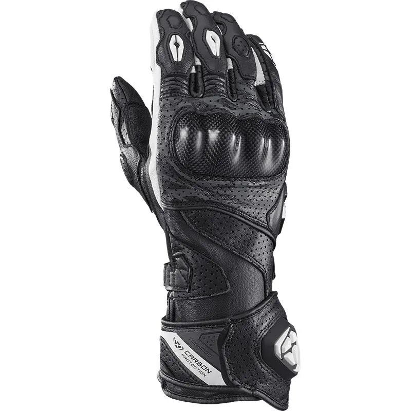 Gants TORNADO AIR IXON noir/blanc - MAXXESS.FR, Gants moto été