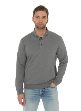 HACKETT  Pull à col boutonné - Gris