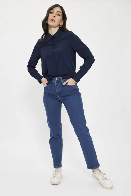 Jeans Carol Mid Stone