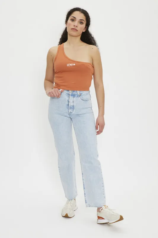 Jeans droit ribcage bleached