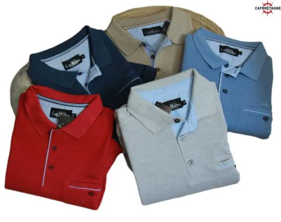 JET MASTIC polo homme Cap Marine