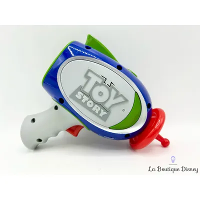Jouet Pistolet interactif Buzz's Blaster LCD Video Game Disney Lansay Toy Story 3 Buzz l'éclair