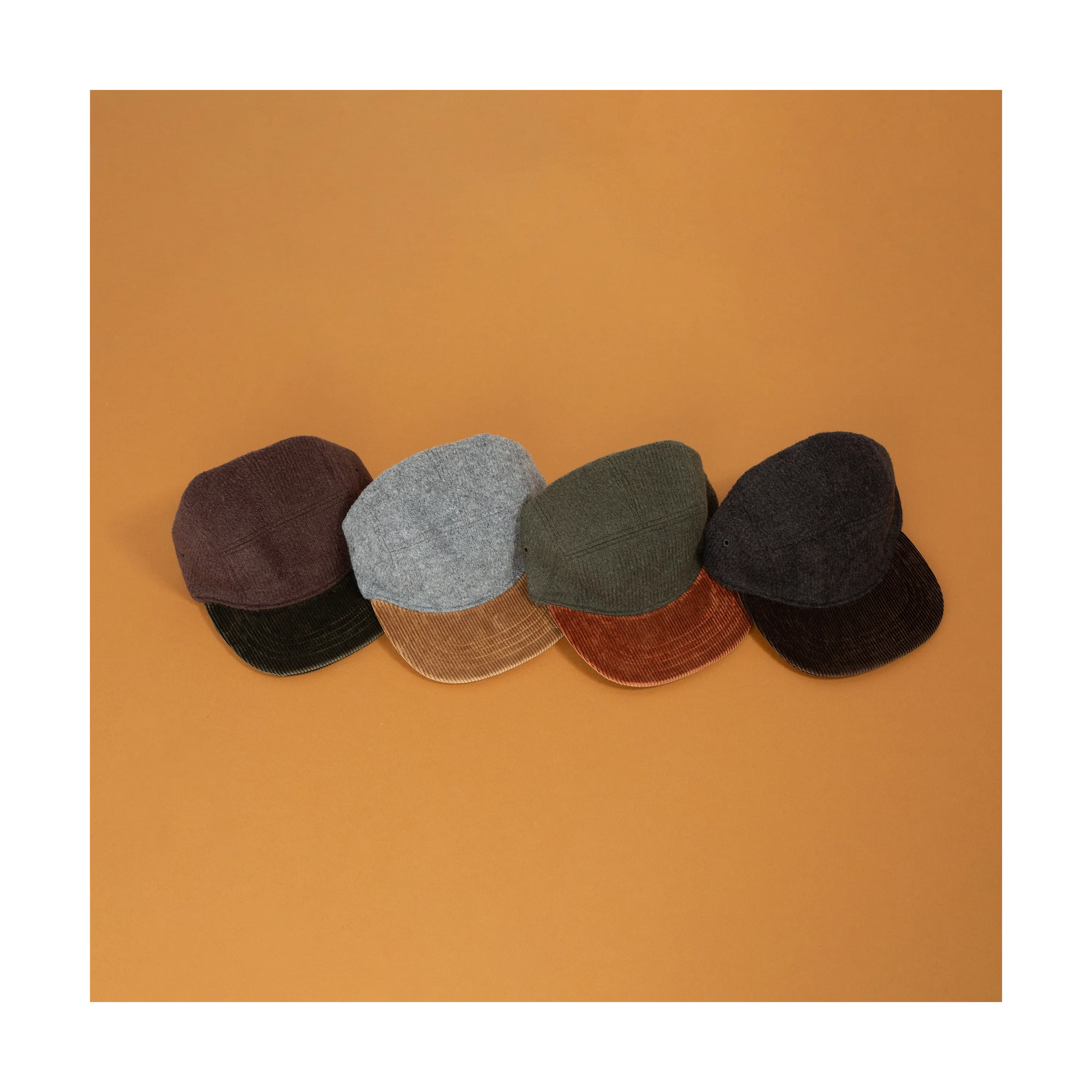 Mof Jet Cap Corduroy Brown