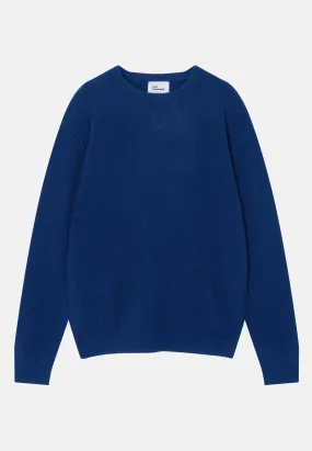 NOE pull col rond outremer