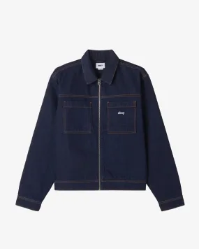 Obey - Hardwork Zip Up Jacket - Rinse
