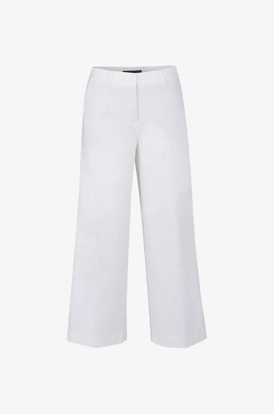 Pantalon large en lin et coton Amy
