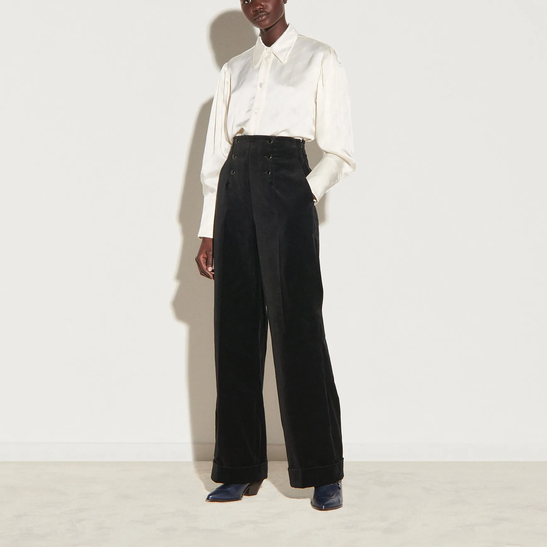 Pantalon large