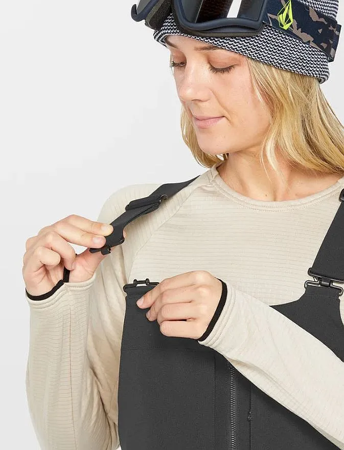 pantalon Volcom Swift Bib - Black - women´s