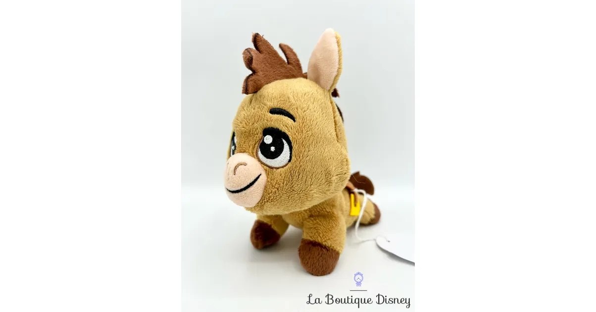 Peluche Mini Pile Poil Naïf Disneyland Paris 2022 Disney Toy Story cheval marron 15 cm