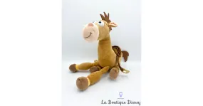 Peluche Pile Poil Toy Story Disneyland Paris Disney cheval marron 39 cm