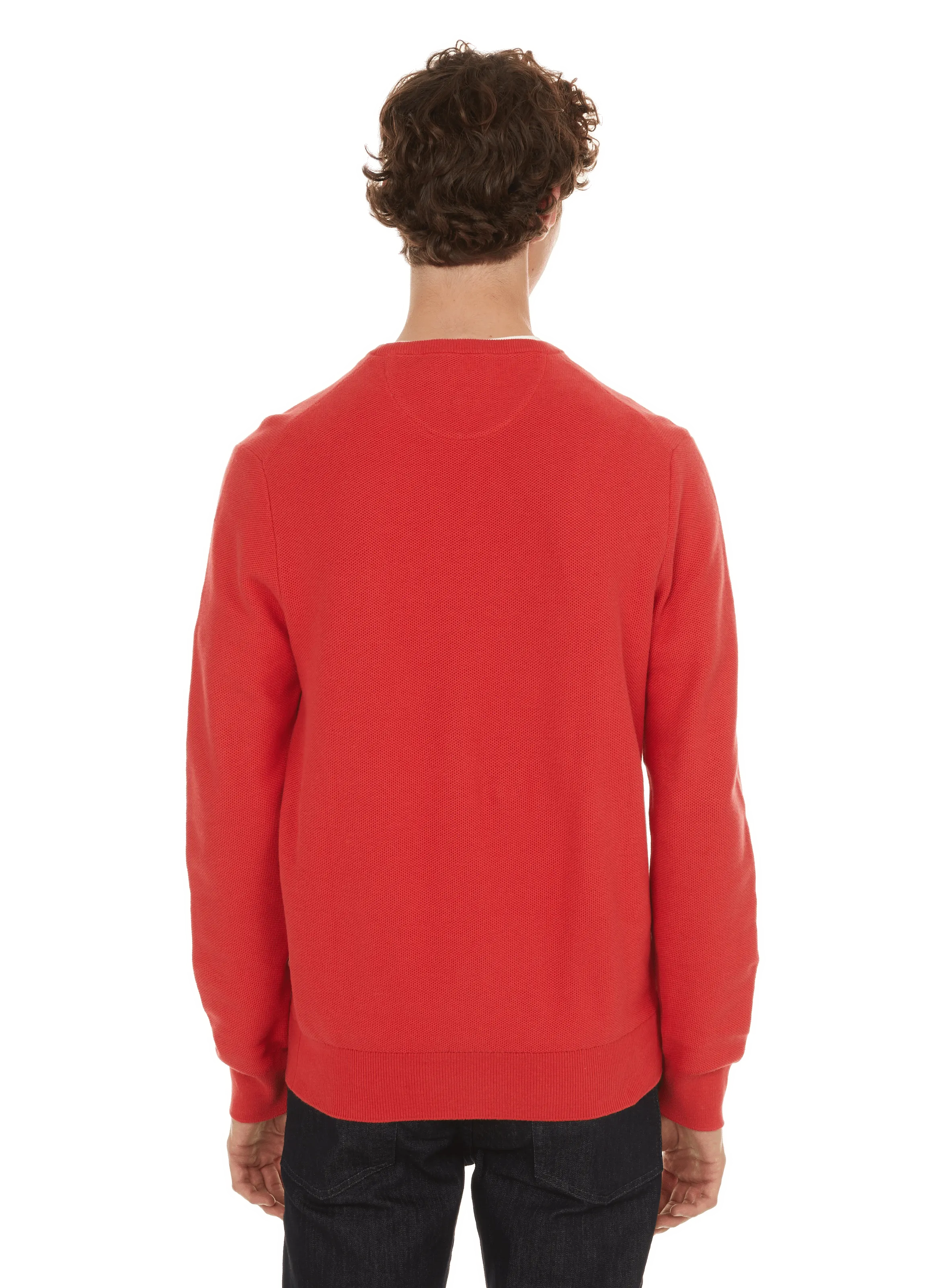 POLO RALPH LAUREN  Pull en coton  - Rouge
