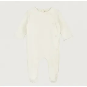 Pyjama en coton Bébé - Cream
