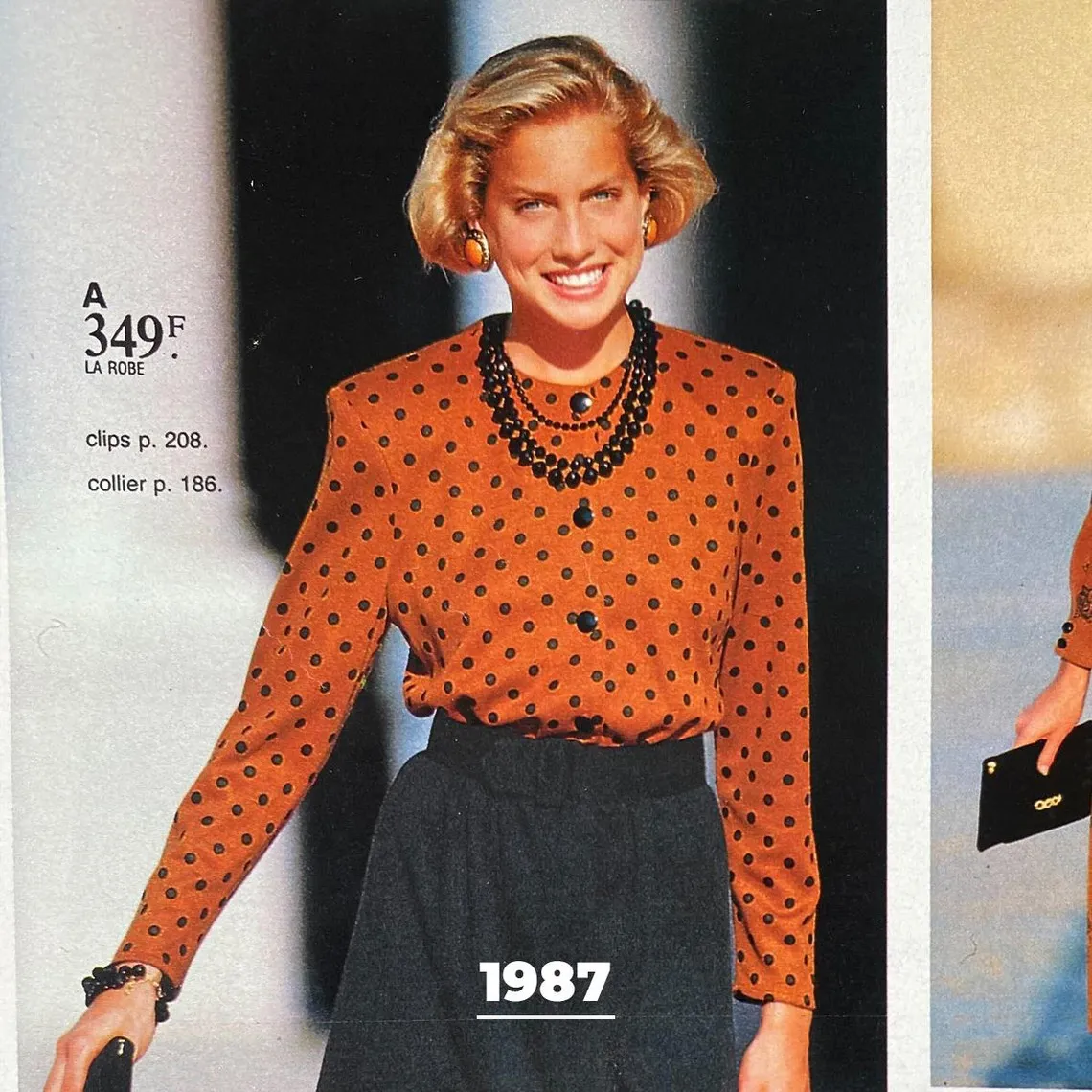 Robe courte Delia orange en viscose | 3 Suisses