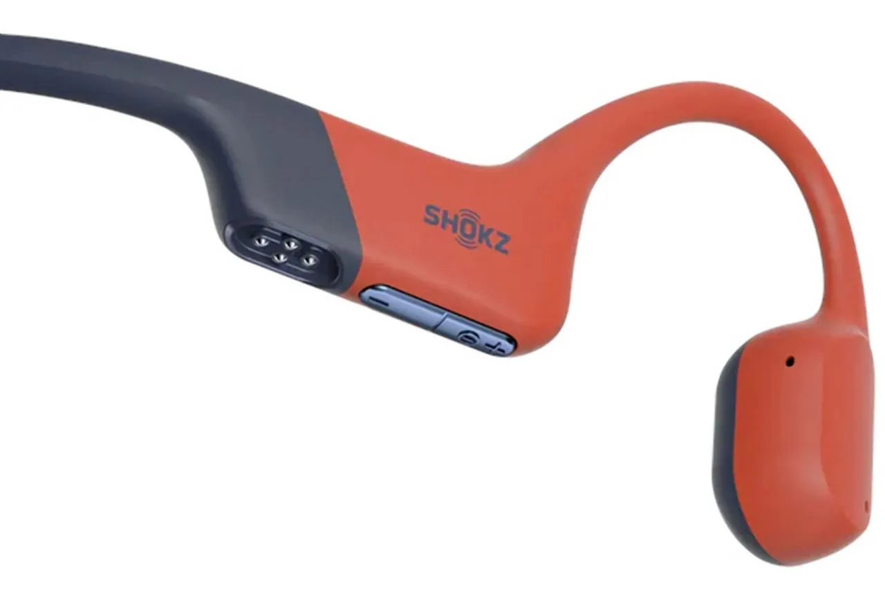 SHOKZ CASQUE BLUETOOTH OPENSWIMM RED A CONDUCTION OSSEUSE Casque audio