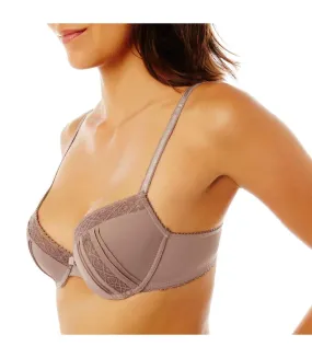 Soutien-gorge ampliforme coque moulée noisette Baroudeuse POMMPOIRE