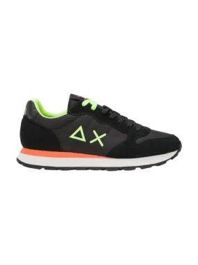 SUN68 Baskets Homme Tom fluo Z44102 11 Noir