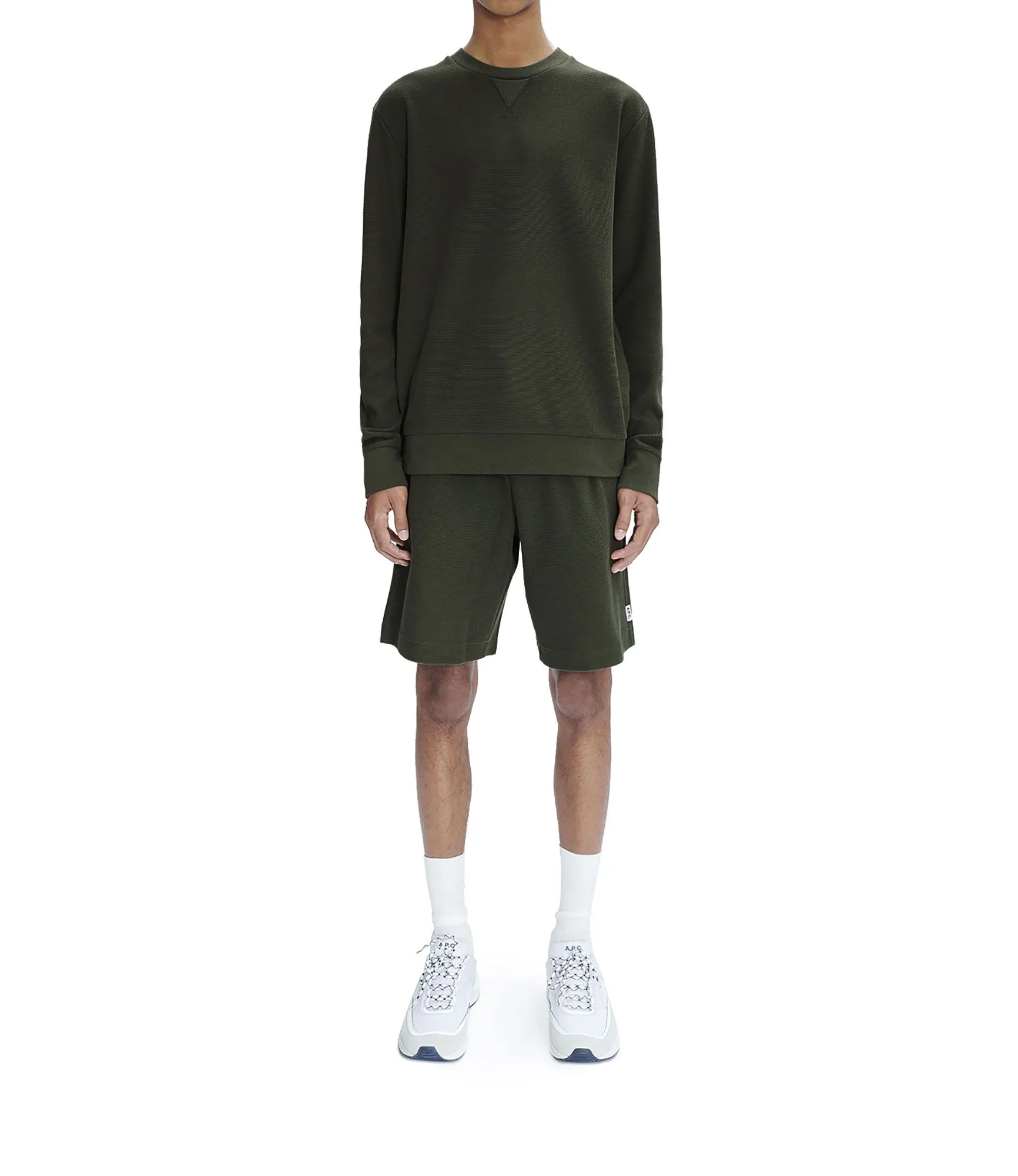 Sweat Ronald Kaki militaire | A.P.C.