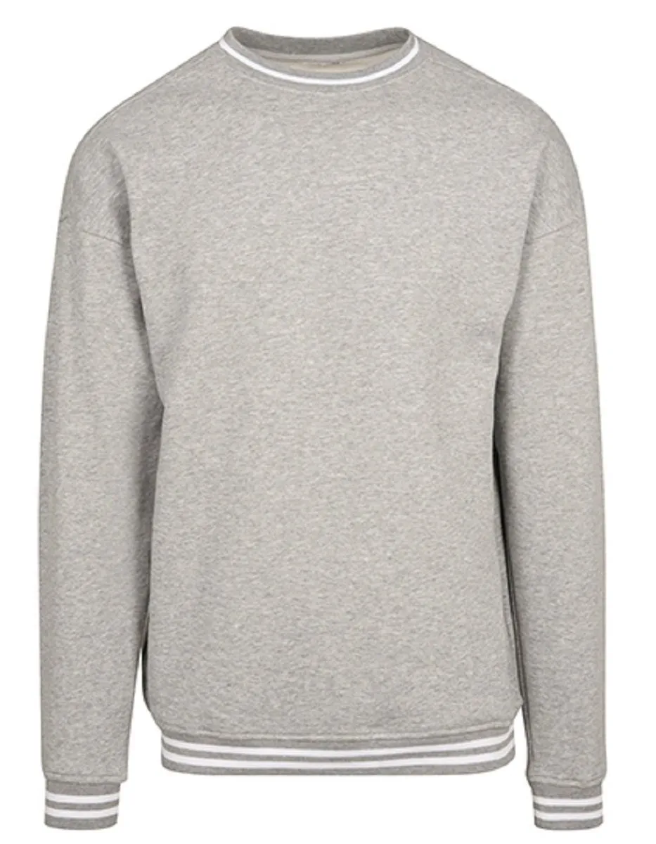 Sweat shirt - Homme - BY104 - gris chiné 