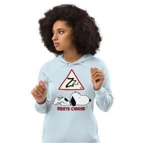 Sweat à capuche ajusté écologique Sièste Corse