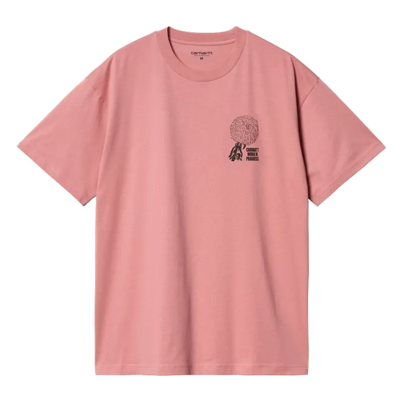 T-Shirt Carhartt WIP Chrysanthemum Dusty Rose