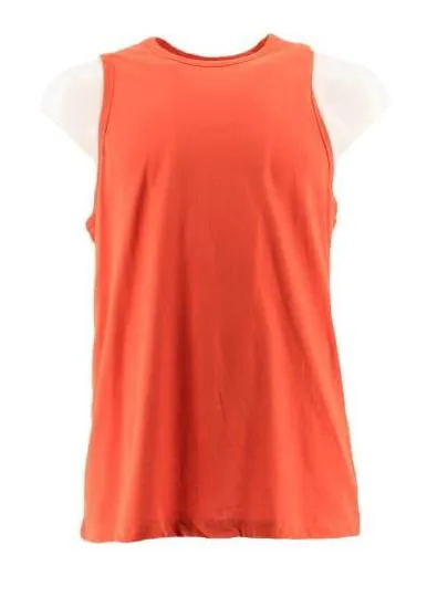 T-shirt sans manches -Tex--Orange-L-Masculin