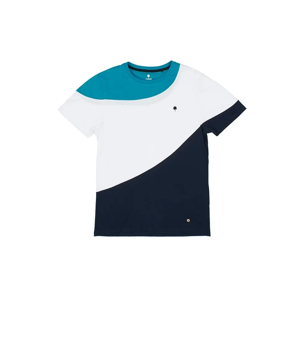 Tee shirt colorblockFAGUO