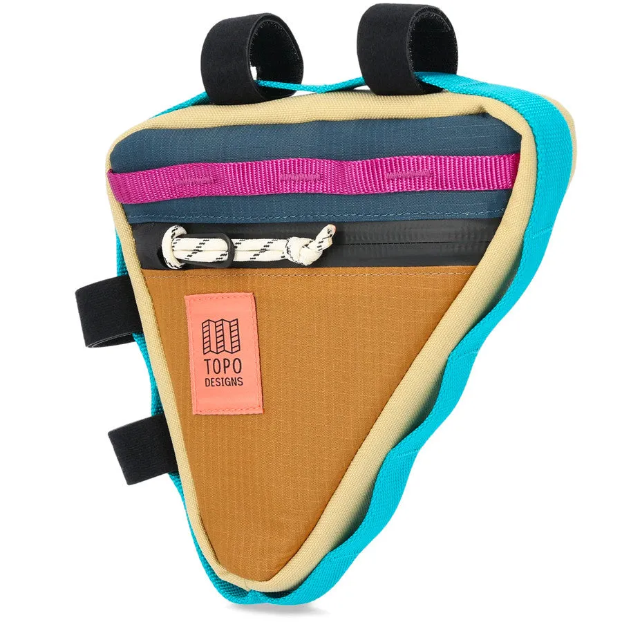 Topo Designs Frame Bike Bag Khaki Pond Blue