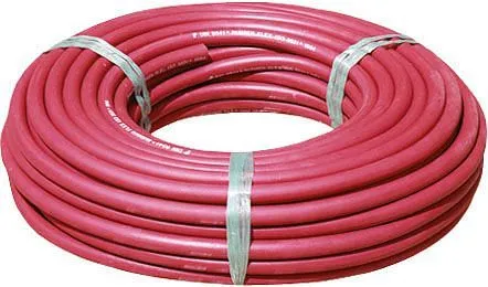 Tuyau oxygaz ELMAG 10 m acétylène (rouge) dim. 9x16 mm EN 559 pack : 10m 55191 acheter à bas prix 